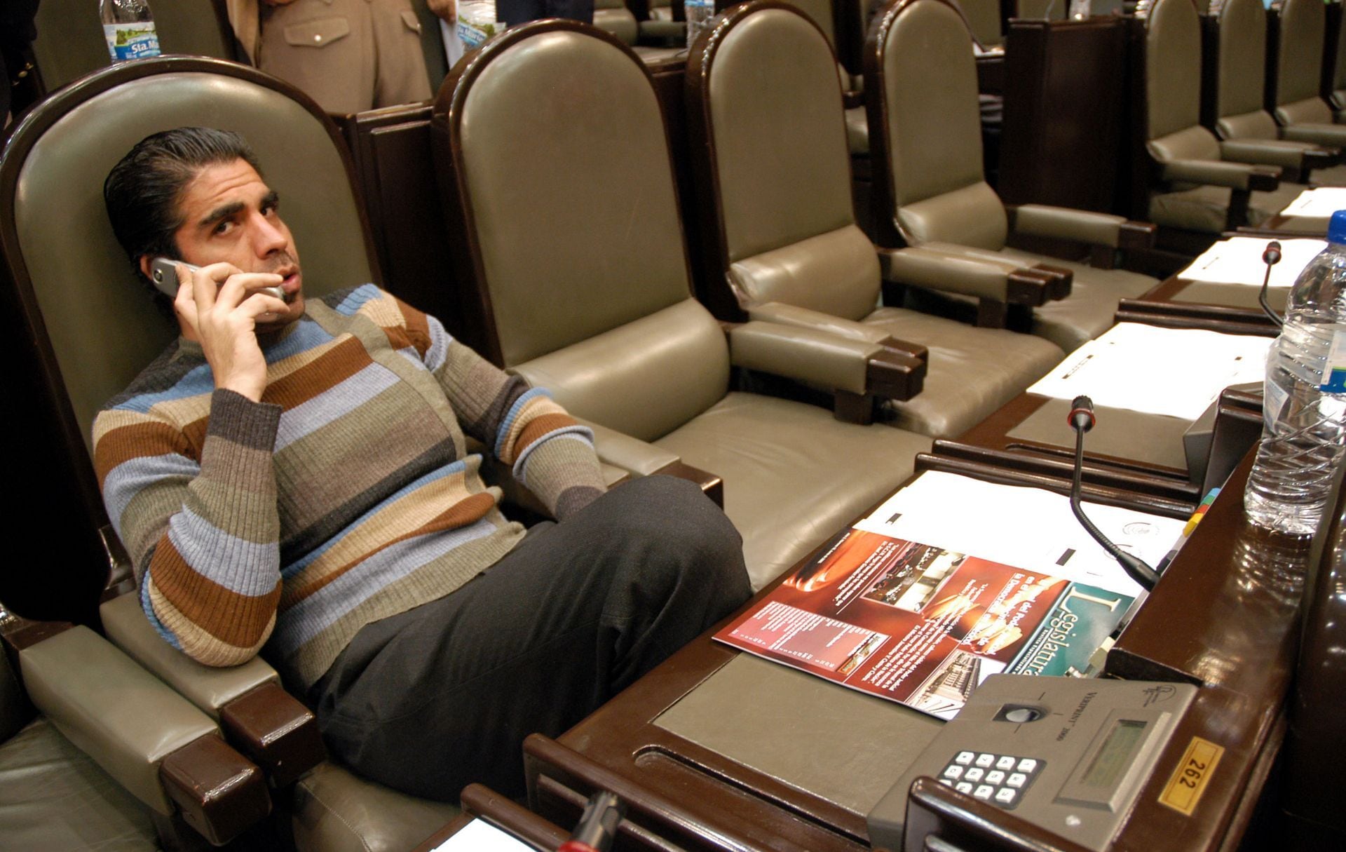 En su carrera como diputado Jorge Kahwagi presentó más de 100 iniciativas y solo se aprobaron estas dos. (FOTO: Miguel Dimayuga/CUARTOSCURO.COM)