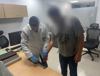 La Dijín y la Fiscalía desarticularon una organización que utilizaba comercios fachada y terminales de pago ilegales para ejecutar fraudes financieros en Colombia - crédito @DIJINPolicia / X