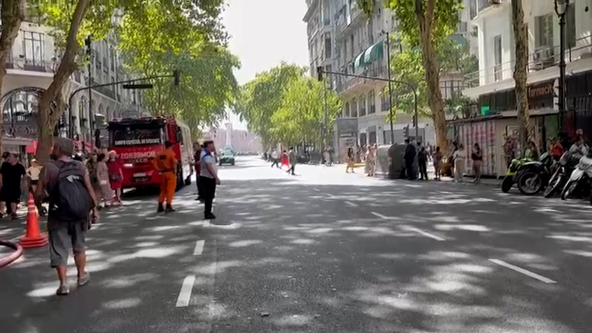 Incendio en el restaurante de un hotel en el centro de CABA) (Imagen Ilustrativa Infobae)