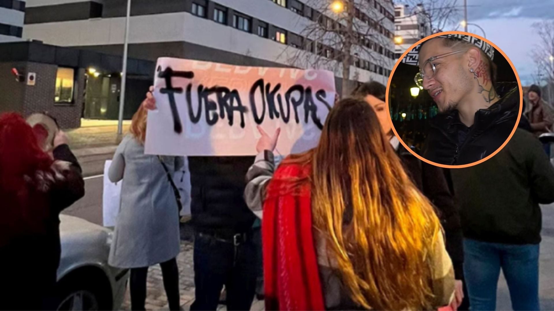 Un joven de Barcelona confiesa el negocio detrás de la okupación. (Imagen Composición Infobae)