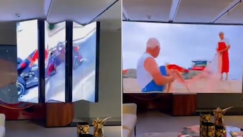 Este televisor puede doblarse en cinco partes para facilitar su instalación en edificios