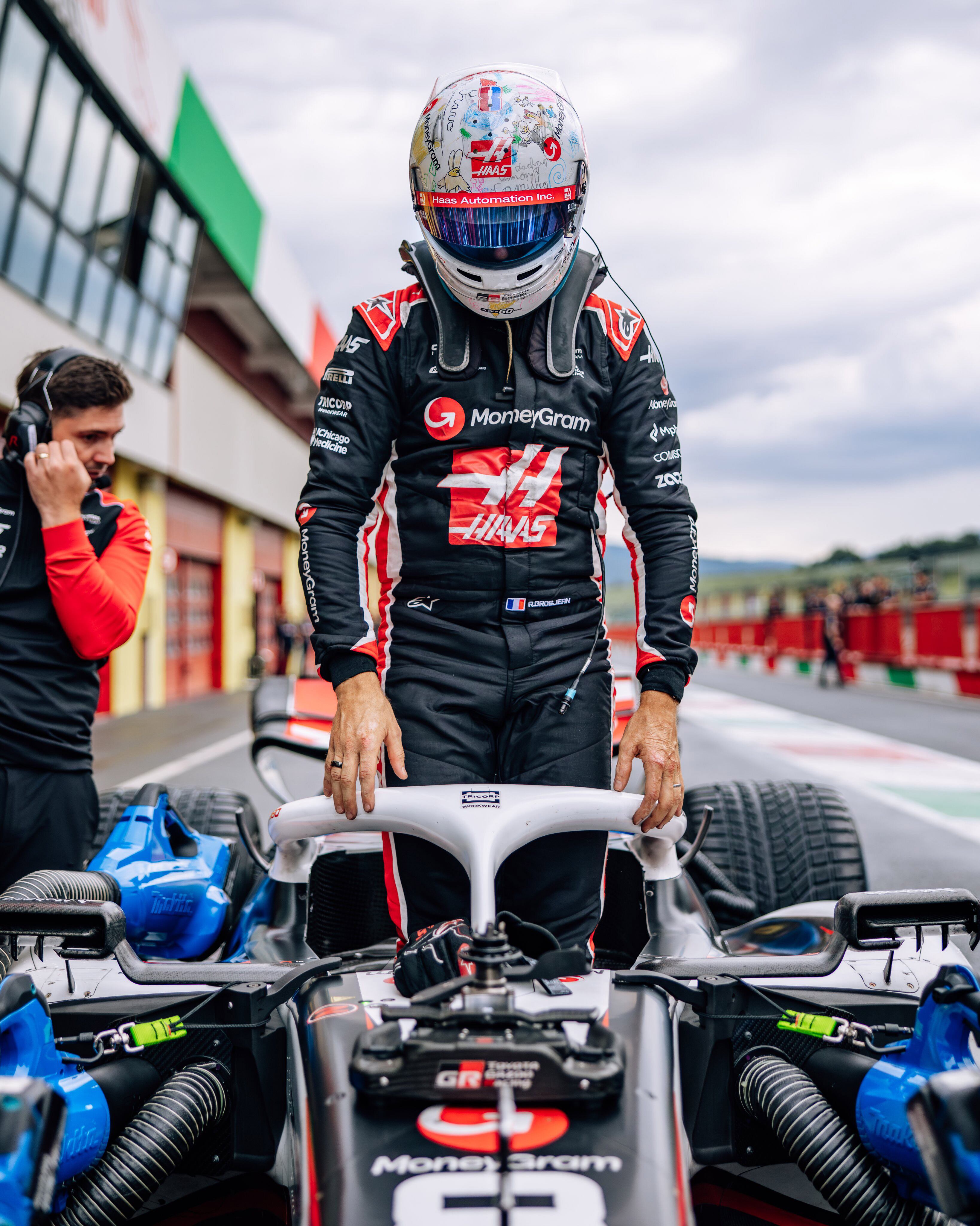 El emotivo regreso de Romain Grosjean a la F1 (@f1)