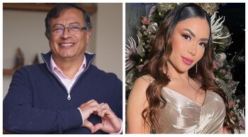La influenciadora afirmó que el precandidato presidencial la buscó para cuadrar una reunión entre ambos
FOTOS: Twitter (@petrogustavo) / Instagram (epa_colombia)