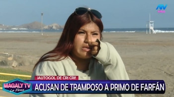 Exponen presunta doble vida sentimental de ‘Cri-Cri’: mujer asegura que él negaba a su esposa. Captura: Magaly TV La Firme.