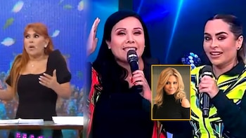 Magaly sorprendida por encuentro entre Ethel y Tula en EEG: “O es hipocresía o no se mete en los pleitos de su madre” (Captura: Magaly TV La Firme)