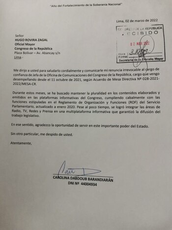 Renuncia