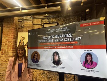 La magistrada Celia Marín Sasaki