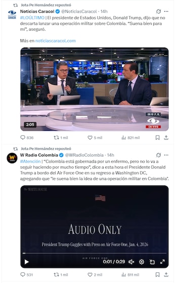 El senador no ha emitido