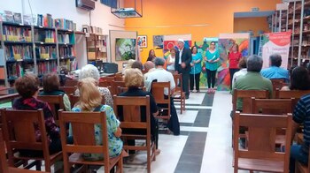 En una de las presentaciones