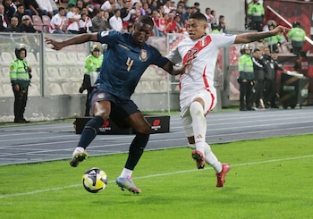 Kevin Quevedo fue parte de la convocatoria de la selección peruana en los últimos partidos de las Eliminatorias 2026. - créditos: REUTERS/Sebastian Castaneda