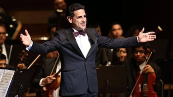 Juan Diego Florez, tenor peruano.