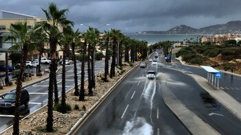 La tormenta Norma sale de