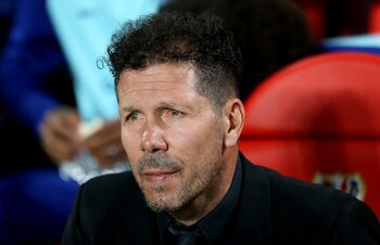 Diego Simeone dirigió a Sebastián