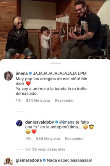 La respuesta de Daniel Osvaldo