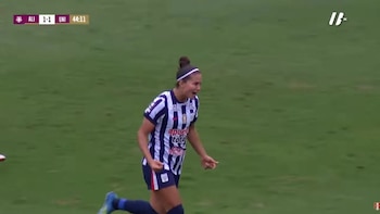 Gol de Adriana Lúcar con gran definición en Alianza Lima vs Universitario por clásico de la Liga Femenina 2026