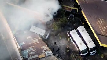 La aeronave se desplomó cerca