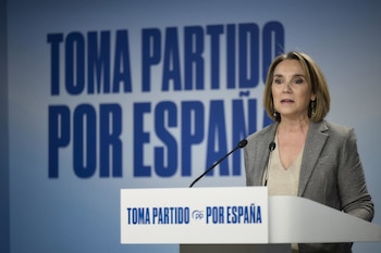 15/12/2025 La vicesecretaria de Regeneración del Partido Popular, Cuca Gamarra, durante una rueda de prensa posterior a la reunión del Comité de Dirección del PP, en la sede del PP, a 15 de diciembre de 2025, en Madrid (España).
POLITICA
Jesús Hellín - Europa Press