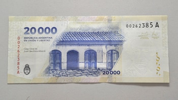 El reverso del nuevo billete