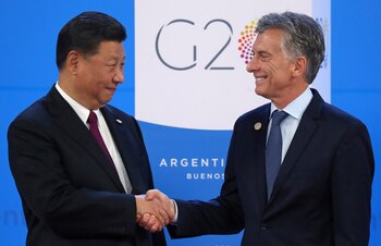 El presidente de China vino