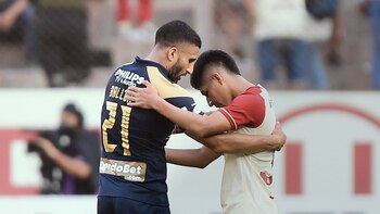 Piero Quispe fue consolado por