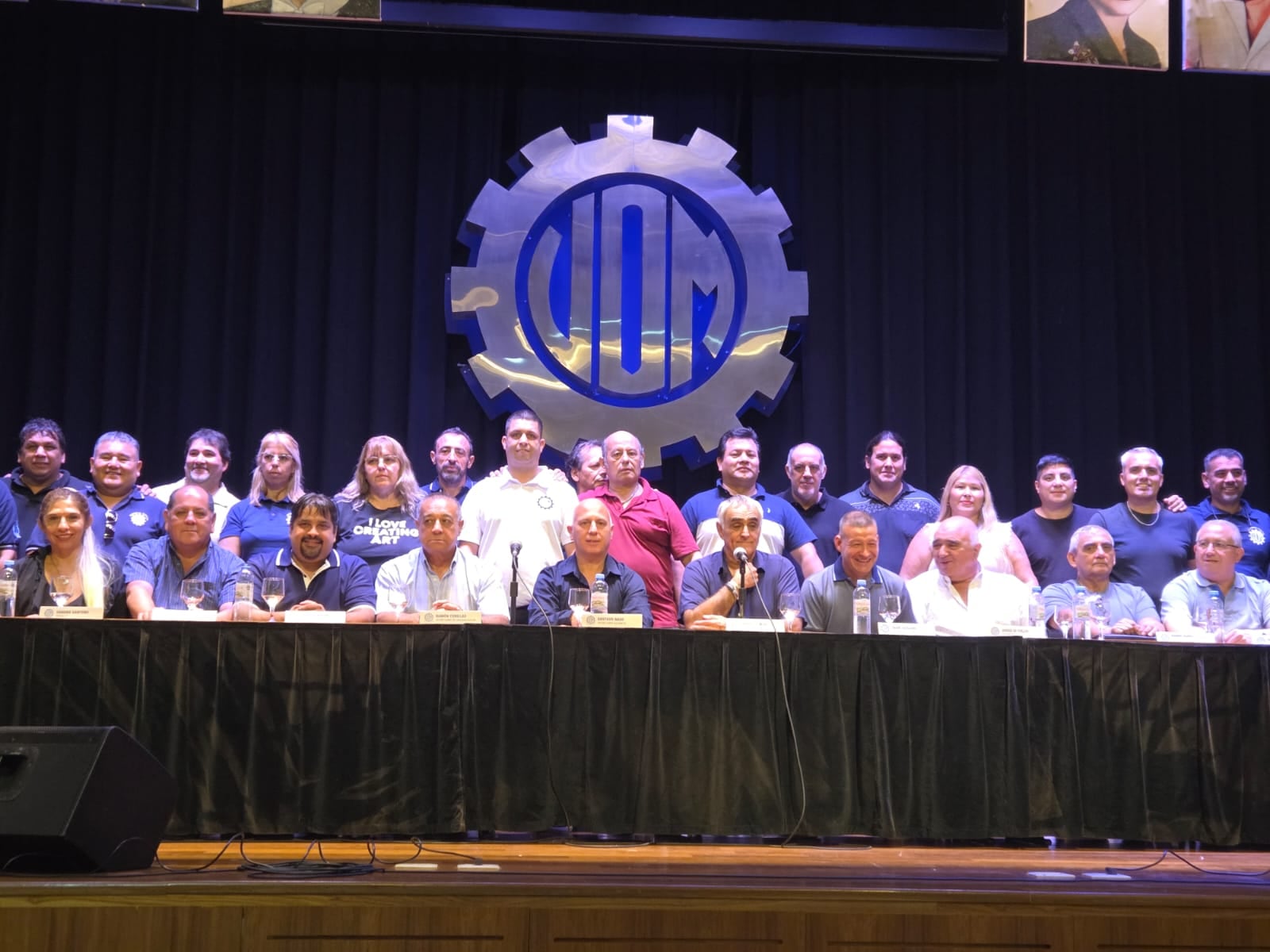 Roberto Bonetti, con todo su secretariado, asumió al frente de la UOM nacional