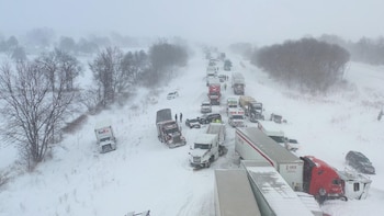 Las condiciones de nieve efecto
