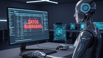 El lado oscuro de la IA: el agente de Claude borró todos los datos de una empresa sin aviso