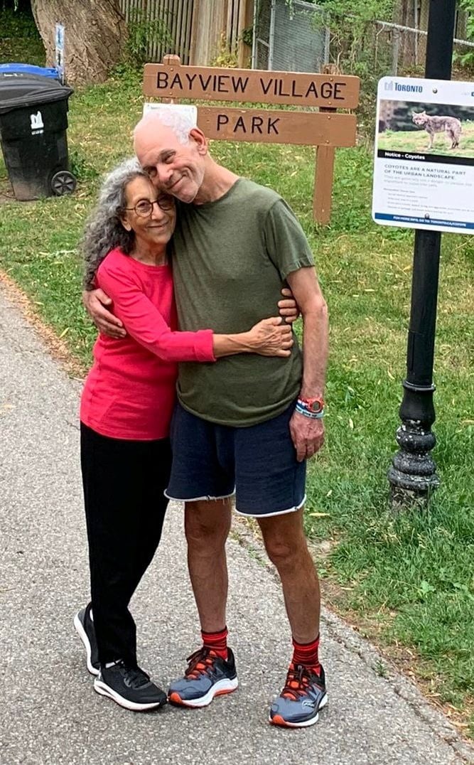 Judy Weinstein y Gad Haggai (REUTERS)