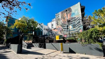 Vista actual de la huerta