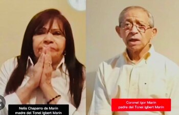 Los padres de Marín han