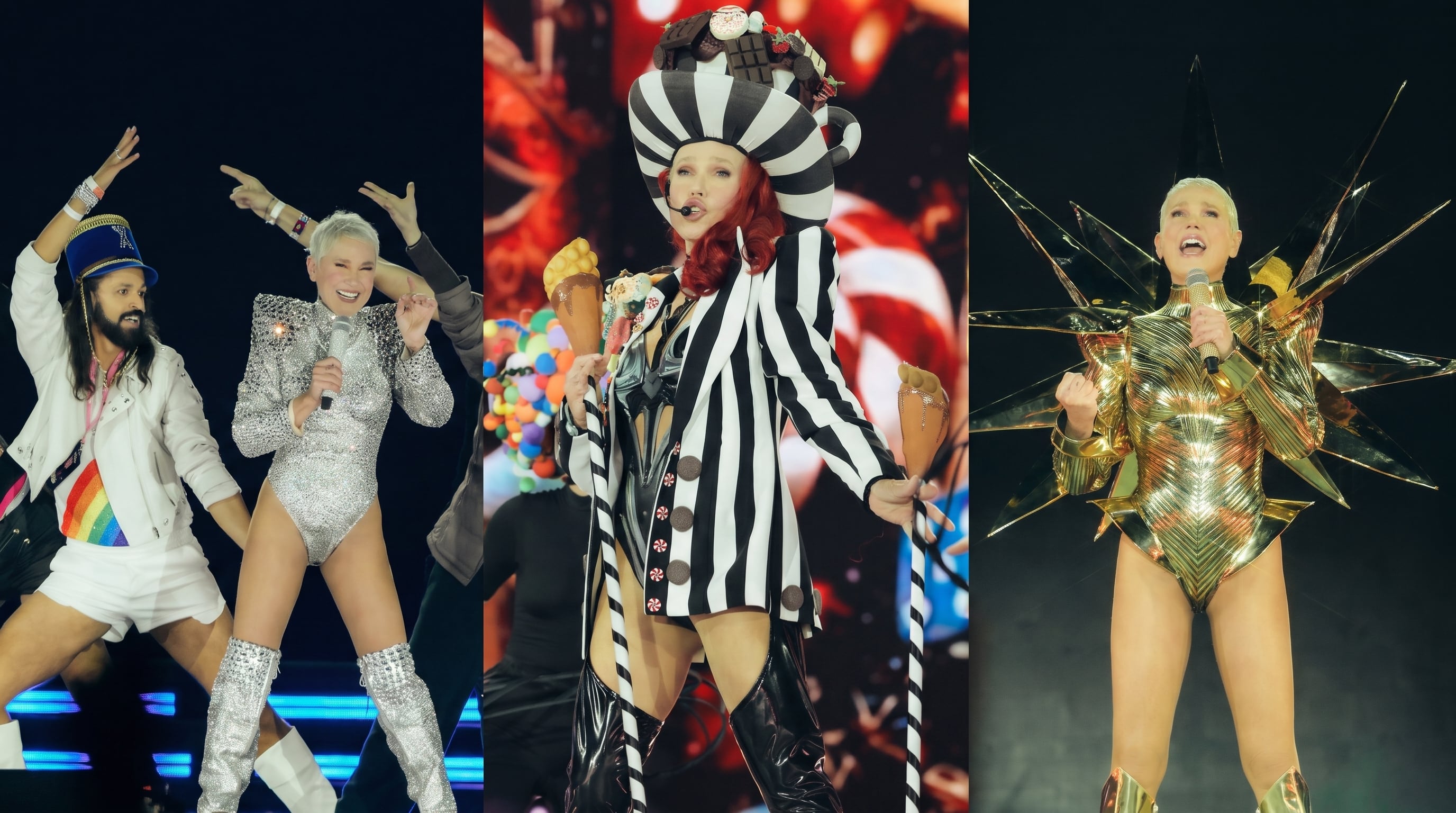 El regreso triunfal de Xuxa: el deslumbrante look, la clásica nave y la reunión de Las Paquitas en San Pablo