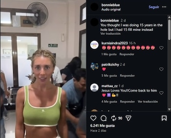 Bonnie Blue volvió a las