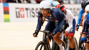 El español Sebastián Mora roza la medalla en el Mundial de pista de Shanghái