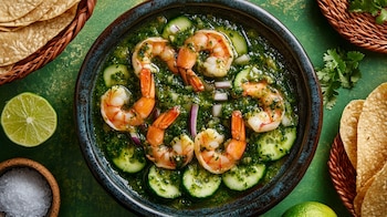 La preparación del aguachile incluye