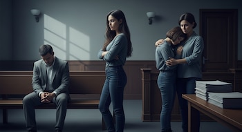 Una familia en los tribunales