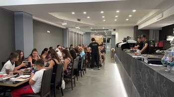 Imágenes del interior del local