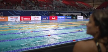 El campeonato incluyó natación, saltos,