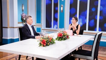 Anoche el ex presidente emitió