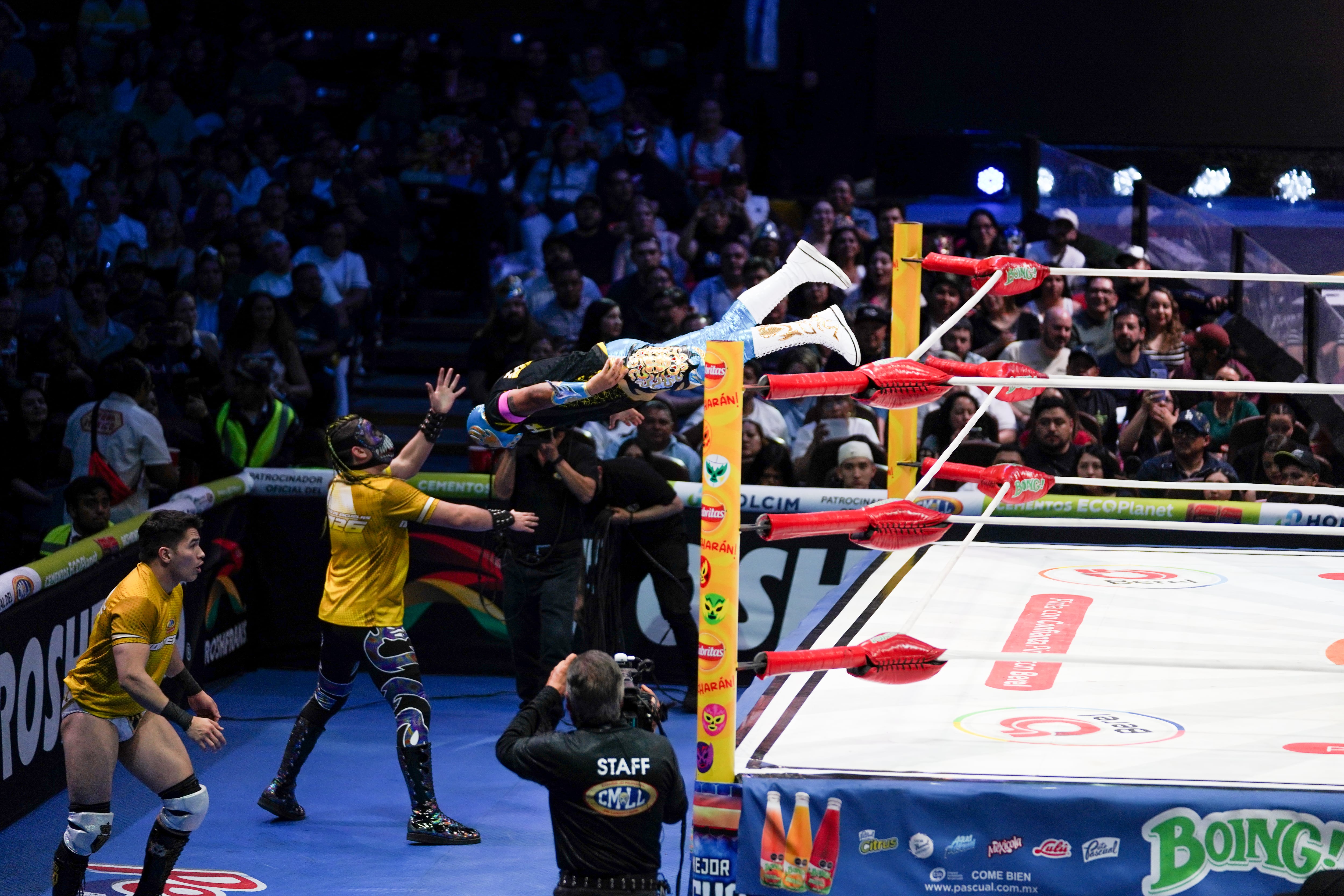 (CMLL / Oswaldo Jaimez - Dojo Media)