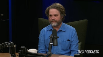 Zach Galifianakis y Conan O´Brien