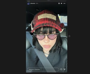 Billie Eilish es más activa