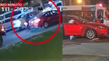 Revelan imágenes del momento en