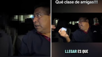 Taxista de aplicación exhibe abandono de joven en estado vulnerable por parte de sus amiga: “Llévala y ya”