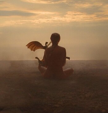 Imagen de Daenerys en el