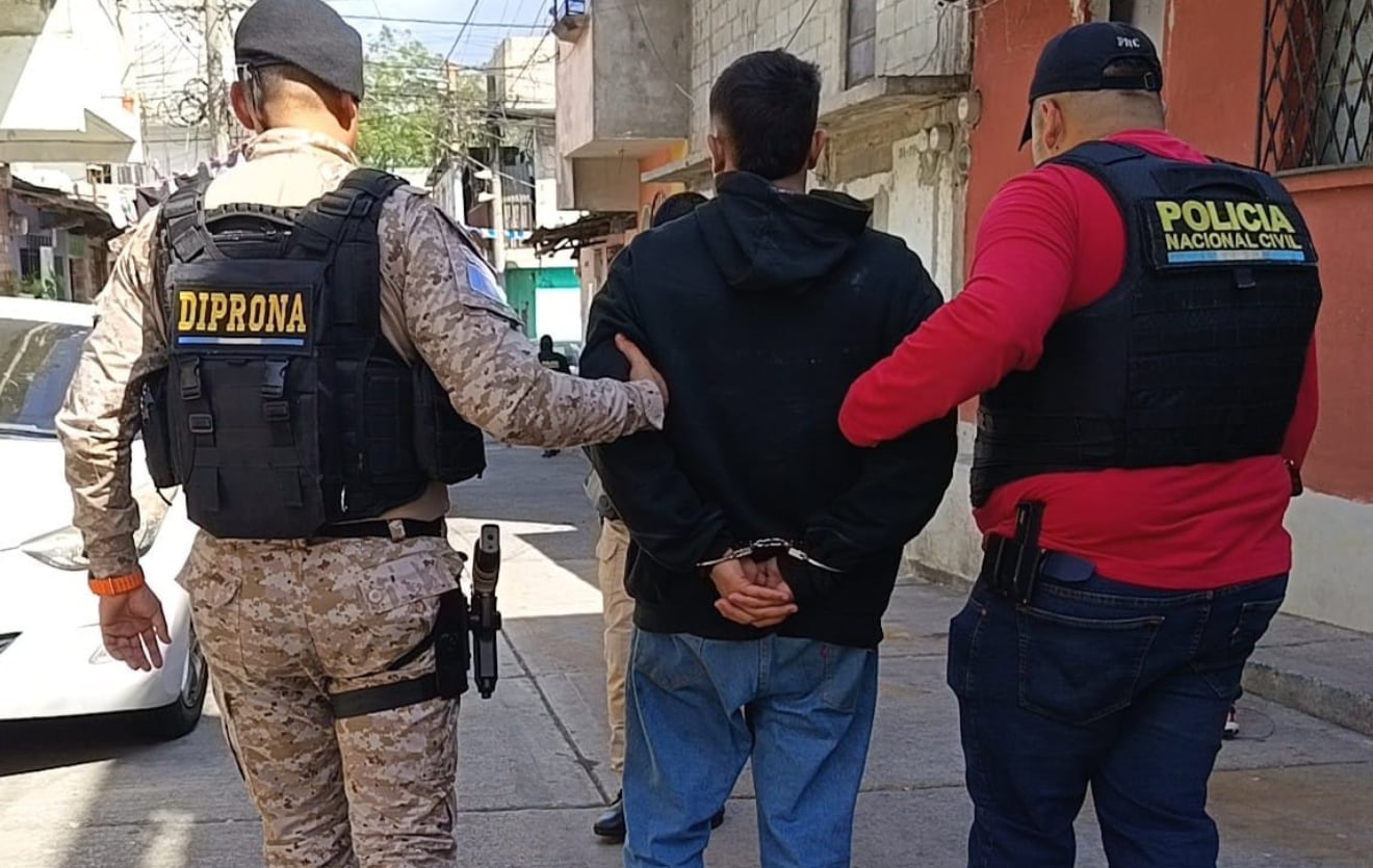 Guatemala capturó a tres presuntos integrantes de la Mara Salvatrucha por su presunta participación en al menos 17 asesinatos cometidos entre 2025 y 2026. (PNC de Guatemala)