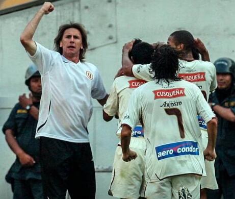 Ricardo Gareca salió ganador del Torneo Apertura 2008 con Universitario. - créditos: Difusión