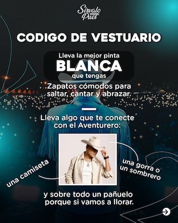 El código de vestimenta será