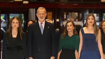 La Familia Real inaugura la agenda de los Princesa de Asturias en el tradicional concierto