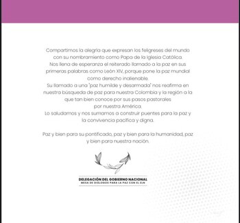 Delegación de paz del Gobierno