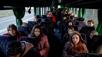 Más niños ucranianos de las